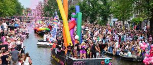 Amsterdam Gay Pride Canal Parade